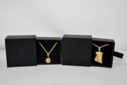 Eleven items of assorted Haraves jewellery to include 5x Globes and 6x Jesus.