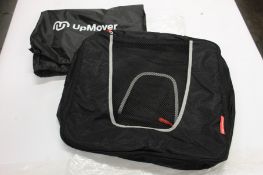 Twenty three UpMover 5-pc packing cubes and laundry bag.