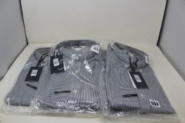 Four as new Tommy Hilfiger Core striped shirts (XL).