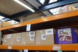 Twenty boxed as new Spin Master Kinetic - Folding Sandbox (2lbs. of sand with multi-use tools).