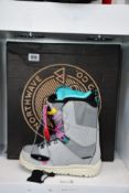 A pair of as new Northwave Dahlia snowboard boots (EU 40).
