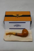A boxed as new Savinelli Bee Miele 626 pipe.