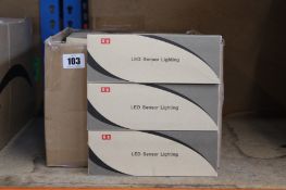 A box of LED sensor lighting four mode switches (Approximately 30 items).