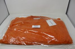 An as new Acne Studios Kowhai brushed Shetland knit in mandarin orange (M- RRP £249).