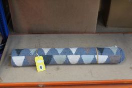 An as new Asplund mini flag Nordic carpet in Grey Anthracite (W 80cm, L 156cm).