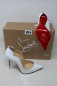 A pair of as new Christian Louboutin Hot Chick 100 shoes (EU 36).