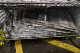 Twenty five as new Edinburgh lambs wool Mackellar tartan scarves (RRP £11.99 each).