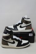 A pair of as new Nike Air Jordan 1 Retro High OG (UK 10).