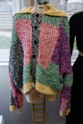 An as new J W Anderson Anchor patchwork cardigan (No labels/tags but item as new - one size).