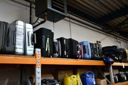 A quantity of pre-owned empty suitcases/holdalls.