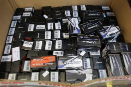 A large quantity of as new Sunpadow Lipo Race batteries to include S-ERC 1050mAh 2S1P 7.4V 20C and