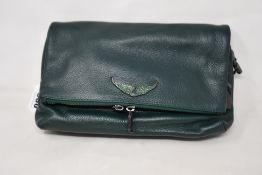 An as new Zadig & Voltaire Rocky leather handbag (RRP £380).