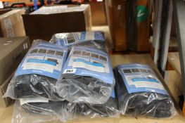 Seven as new pet supplies luxury black car seat covers Oxford cloth and lining and sprayed cotton