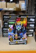 Ten as new Power Rangers Beast-X Ultrazord action figures (NOTE: Some boxes have some damage,