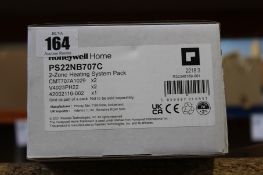 A boxed as new Honeywell Home 2-Zone heating system pack to include: 2x CMT707A1029, 2x V4023PH22