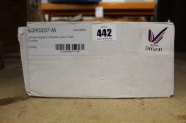 A Hudson Reed Lennox Square Thermo Valve C/W Diverter WO42204.