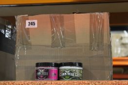 A quantity of Ink Eeeze Tattoo Ointment in Vegan and Pink (Approximately 30 x 6 fl oz).