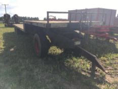 38ft Swan Neck Flat Bed Trailer