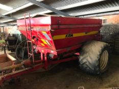 1990 KRM Bredal Trailed Fertiliser Spreade