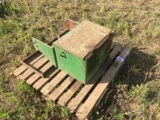 John Deere Front Toolbox, Bolt on Brackets