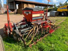 Kverneland PH18/400 4m Power Harrow w/ KRM R305 Piggy Back Drill