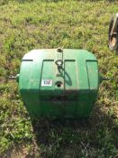 John Deere 1150KG Weight
