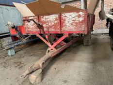 Wooden Non-Tipping Trailer