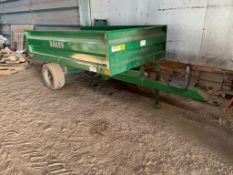 Bailey 2 Tonne Single Axle Tipping Trailer