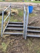 2 No. Steps w/ Handrails