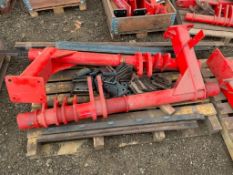 2 No. Quivogne Tine Master Wheel Axles & Qty. Spare Parts