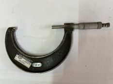 3”- 4” Moore & Wright Micrometer.