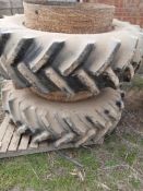 Stocks 18.4 R38 Duel Wheels