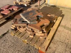 19No. Massey Ferguson 45kg wafer weights