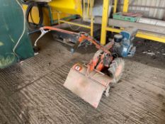 Garden rotavator with Kohler engine