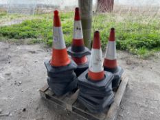 Quantity traffic cones