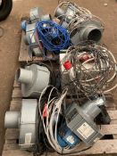 7No. Martin Lishman F2/3/B and F3/3/B grain aeration fans