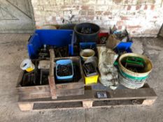 Quantity nuts, bolts etc