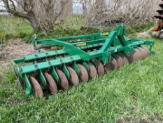 2016 Cousins 4m front linkage mounted discs. Model: UFDT4. Serial No: 166