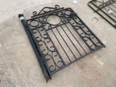 Ornamental garden gate