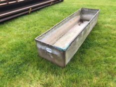 Galvanised water trough