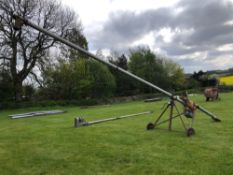 Grain auger 4inch 8m, 3 phase. Spares or repair