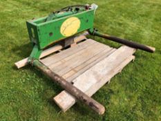 1996 McHale BH bale squeeze with Euro brackets. Serial No: 1714