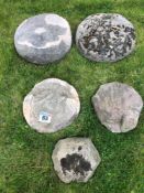 Quantity staddle stone tops