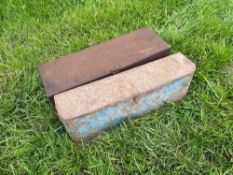 Vintage tractor tool boxes