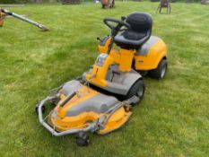 2014 STIGA Park 420LM hydrostatic pivot steer ride on mower with Briggs and Stratton Powerbuilt 130