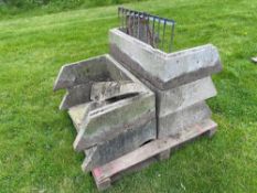 Quantity concrete drainage sections