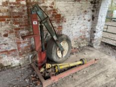 HF Rover 1t floor crane. Serial No: 76-34554