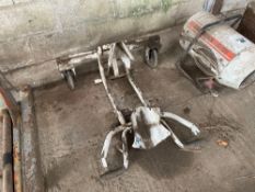 Bump lock wheel locker