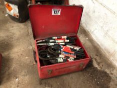 Quantity new fan belts, various sizes