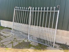 Pair Ornamental metal gates 4'6